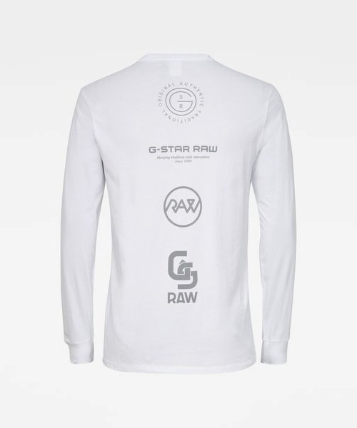 G-STAR（ジースター）の「G-Star Reflective Multi Graphic T-Shirt（Tシャツ/カットソー・メンズ・ホワイト・SMALL/MEDIUM/LARGE/X-SMALL/X-LARGE）」の10枚目の写真