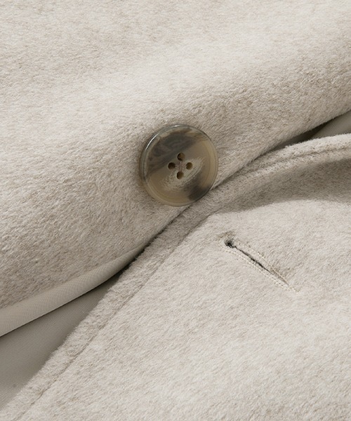 Fano Studios（ファノ ストゥディオズ）の「【Fano Studios】Belted double-breasted chester coat FD20D006（チェスターコート・レディース・アイボリー・L/S/M）」の15枚目の写真