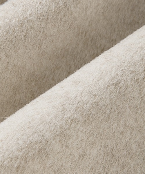 Fano Studios（ファノ ストゥディオズ）の「【Fano Studios】Belted double-breasted chester coat FD20D006（チェスターコート・レディース・アイボリー・L/S/M）」の17枚目の写真