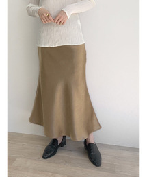 ISOOK | Satin flare skirt / サテンフレアスカート(スカート)