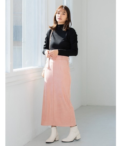 fifth（フィフス）の「ウエストベルト付きタイトロングスカート（スカート・レディース・ホワイト/ピンク/ミント・MEDIUM）」の17枚目の写真