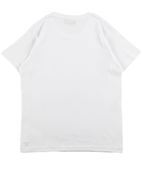 MEDICOM TOY(メディコムトイ)の「Amplifier “M-AGE” TEE design A(Tシャツ/カットソー・メンズ・ブラック/ホワイト・LARGE/SMALL/MEDIUM/X-LARGE)」の6枚目の写真