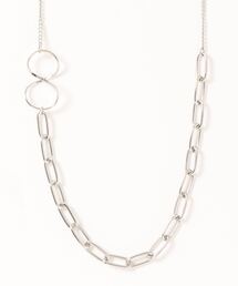 AMERICAN HOLIC | 変形メタルロングネックレス ＊(ネックレス)