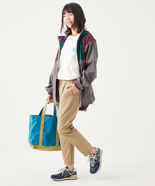 KRIFF MAYER Lady's Collection(クリフメイヤーレディースコレクション)の「【通気性・吸水速乾性】リラックステーパードパンツ(その他パンツ・レディース・ブラック/ベージュ/ネイビー/オリーブ・MEDIUM/LARGE)」の9枚目の写真
