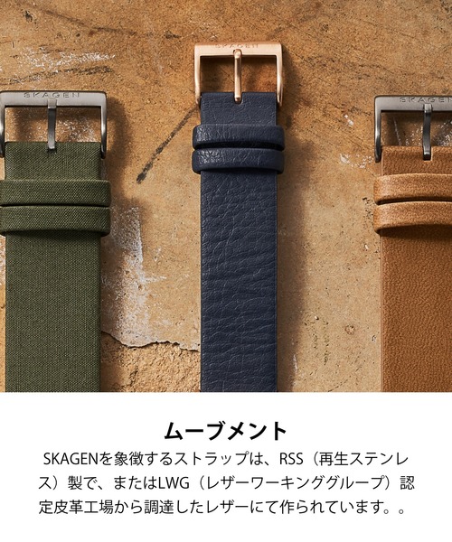SKAGEN（スカーゲン）の「スカーゲン 腕時計 レディース アナログ  SKW2974（アナログ腕時計・レディース・ブラウン・FREE）」の12枚目の写真