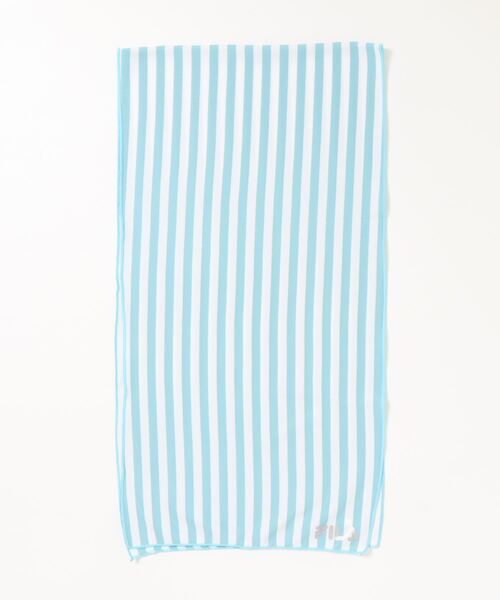 FILA(フィラ)の「【FILA:フィラゴルフ】クーリングタオル(ハンカチ/ハンドタオル・メンズ・ネイビー/サックスブルー/ピンク・FREE)」の1枚目の写真