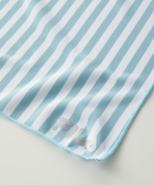 FILA(フィラ)の「【FILA:フィラゴルフ】クーリングタオル(ハンカチ/ハンドタオル・メンズ・ネイビー/サックスブルー/ピンク・FREE)」の5枚目の写真