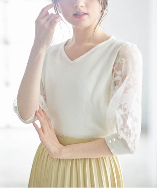 tocco closet（トッコ クローゼット）の「パール付きオパール