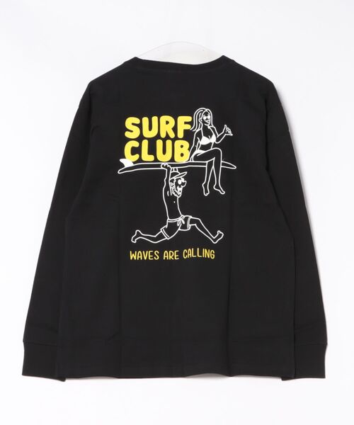 NO WAY（ノーウェイ）の「サーフデザインバックプリントT（Tシャツ/カットソー・メンズ・ホワイト/ブラック/グレー・MEDIUM/LARGE）」の7枚目の写真