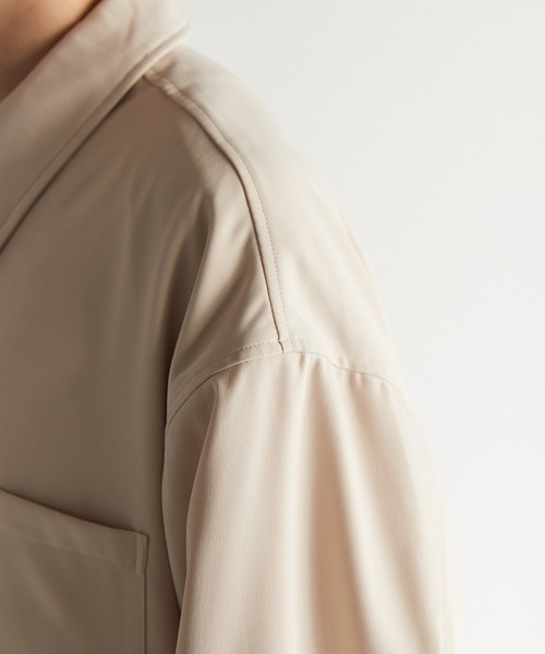 Loose/ルース（ルース）の「オーバーサイズ ドレープCPOブルゾン（ブルゾン・メンズ・ブラック/オフホワイト/ブラウン系その他/ダークブルー・S/M/L）」の21枚目の写真