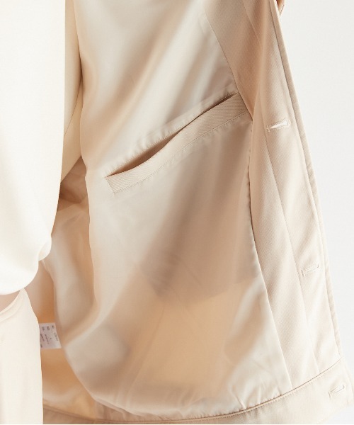 Loose/ルース（ルース）の「オーバーサイズ ドレープCPOブルゾン（ブルゾン・メンズ・ブラック/オフホワイト/ブラウン系その他/ダークブルー・S/M/L）」の9枚目の写真