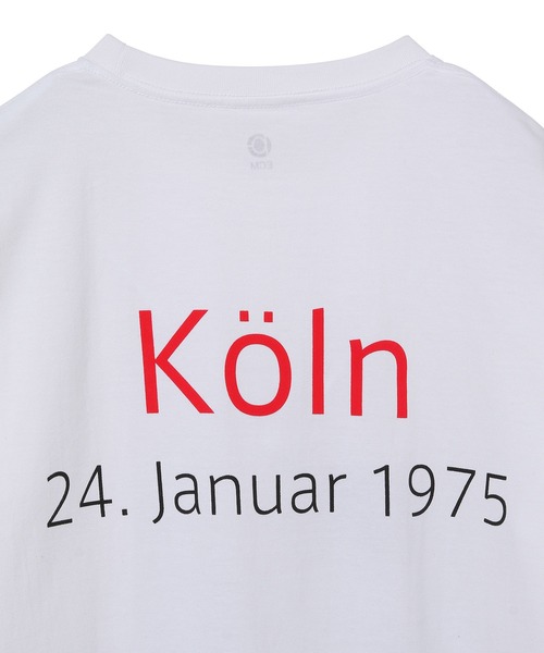 ADAM ET ROPE'（アダムエロペ）の「【ECM×10C】Keith Jarrett THE KOLN CONCERT（Tシャツ/カットソー・メンズ・ブラック×レッド/ホワイト×ブルー/ホワイト×イエロー/ブラック×イエロー/ブラック×ブルー/ホワイト×レッド・L/XL/M）」の7枚目の写真