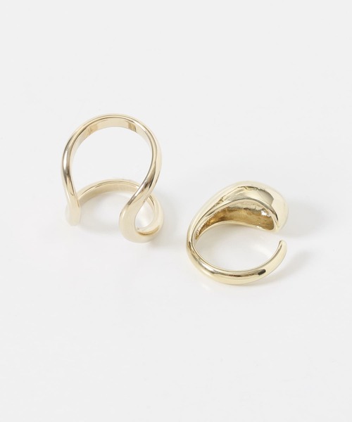 SMELLY(スメリー)の「2セットリング(リング・レディース・ゴールド・-)」の4枚目の写真