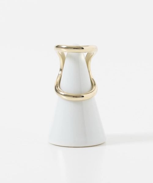 SMELLY(スメリー)の「2セットリング(リング・レディース・ゴールド・-)」の2枚目の写真