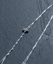 YArKA | 【YArKA/ヤーカ】code stopper necklace/[SPRE2]/コードストッパーネックレス(ループタイ) silver925(ネックレス)