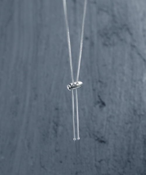 YArKA（ヤーカ）の「【YArKA/ヤーカ】code stopper necklace/[SPRE2]/コードストッパーネックレス(ループタイ) silver925（ネックレス・レディース・シルバー/シルバー系・FREE）」の10枚目の写真