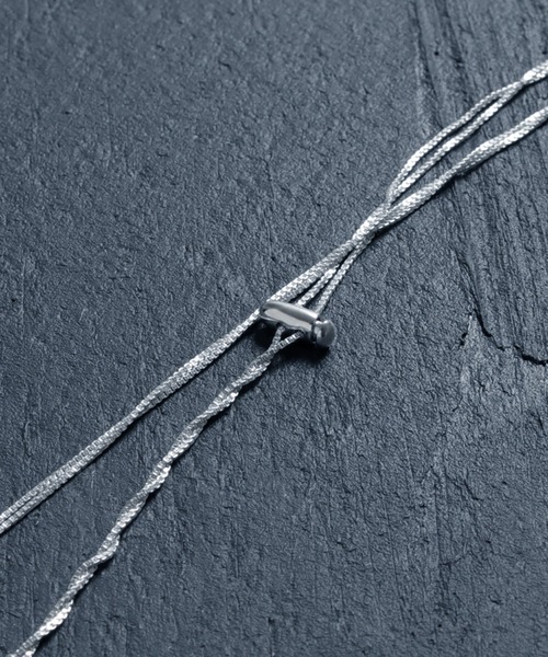 YArKA（ヤーカ）の「【YArKA/ヤーカ】code stopper necklace/[SPRE2]/コードストッパーネックレス(ループタイ) silver925（ネックレス・レディース・シルバー/シルバー系・FREE）」の12枚目の写真