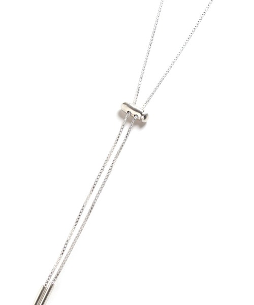 YArKA（ヤーカ）の「【YArKA/ヤーカ】code stopper necklace/[SPRE2]/コードストッパーネックレス(ループタイ) silver925（ネックレス・レディース・シルバー/シルバー系・FREE）」の13枚目の写真