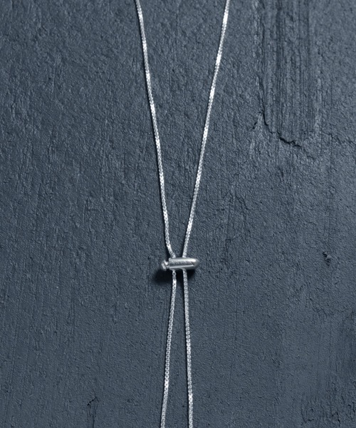 YArKA（ヤーカ）の「【YArKA/ヤーカ】code stopper necklace/[SPRE2]/コードストッパーネックレス(ループタイ) silver925（ネックレス・レディース・シルバー/シルバー系・FREE）」の21枚目の写真
