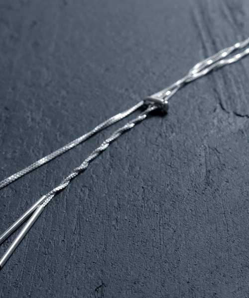 YArKA（ヤーカ）の「【YArKA/ヤーカ】code stopper necklace/[SPRE2]/コードストッパーネックレス(ループタイ) silver925（ネックレス・レディース・シルバー/シルバー系・FREE）」の22枚目の写真