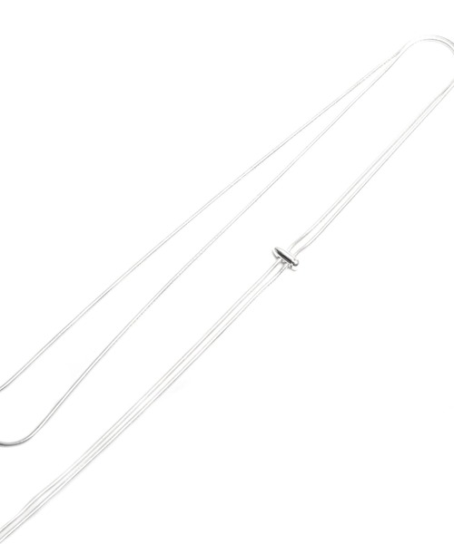YArKA（ヤーカ）の「【YArKA/ヤーカ】code stopper necklace/[SPRE2]/コードストッパーネックレス(ループタイ) silver925（ネックレス・レディース・シルバー/シルバー系・FREE）」の16枚目の写真