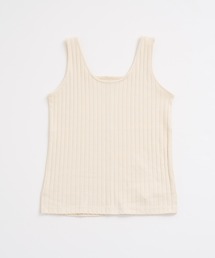 natural couture | 2WAYワイドリブタンク(タンクトップ)