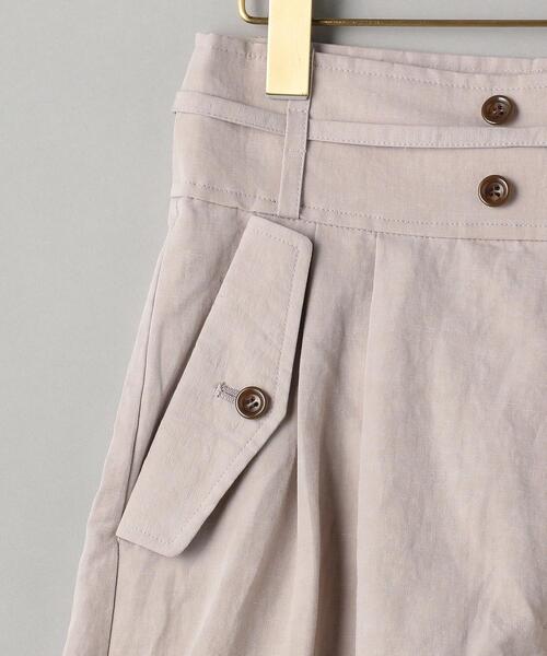 BRISEMY（ブライズミー）の「＜BRISEMY＞リネンコットンショートパンツ（その他パンツ・レディース・ブラック/ベージュ・38）」の14枚目の写真