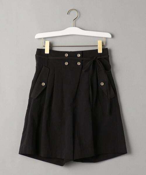 BRISEMY（ブライズミー）の「＜BRISEMY＞リネンコットンショートパンツ（その他パンツ・レディース・ブラック/ベージュ・38）」の18枚目の写真