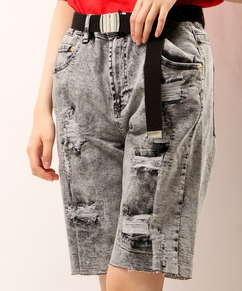 LRG（エルアールジー）の「LRG デニムハーフパンツ（デニムパンツ・メンズ・ネイビー/グレー/オリーブ/ブラック/ブルー・38/36/34/30/32）」の13枚目の写真