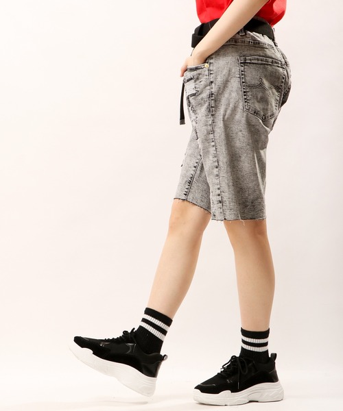 LRG（エルアールジー）の「LRG デニムハーフパンツ（デニムパンツ・メンズ・ネイビー/グレー/オリーブ/ブラック/ブルー・38/36/34/30/32）」の14枚目の写真