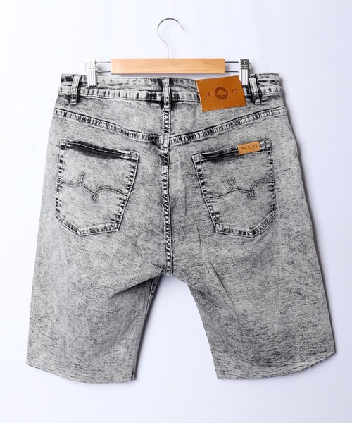 LRG（エルアールジー）の「LRG デニムハーフパンツ（デニムパンツ・メンズ・ネイビー/グレー/オリーブ/ブラック/ブルー・38/36/34/30/32）」の6枚目の写真