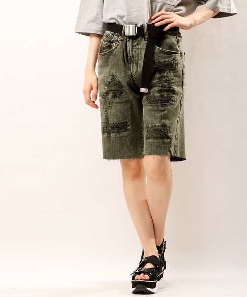 LRG（エルアールジー）の「LRG デニムハーフパンツ（デニムパンツ・メンズ・ネイビー/グレー/オリーブ/ブラック/ブルー・38/36/34/30/32）」の22枚目の写真