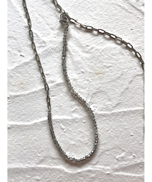 ulu(ウル)の「beads&chain 4way necklace(ネックレス・レディース・シルバー/ゴールド・FREE)」の7枚目の写真