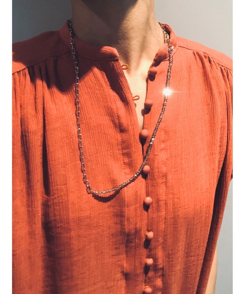 ulu(ウル)の「beads&chain 4way necklace(ネックレス・レディース・シルバー/ゴールド・FREE)」の8枚目の写真