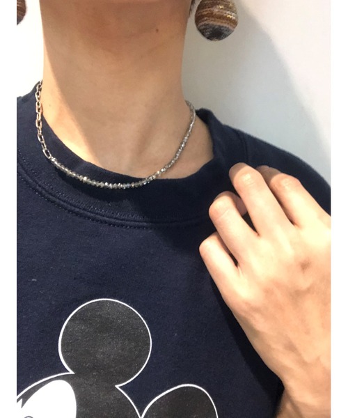 ulu(ウル)の「beads&chain 4way necklace(ネックレス・レディース・シルバー/ゴールド・FREE)」の14枚目の写真