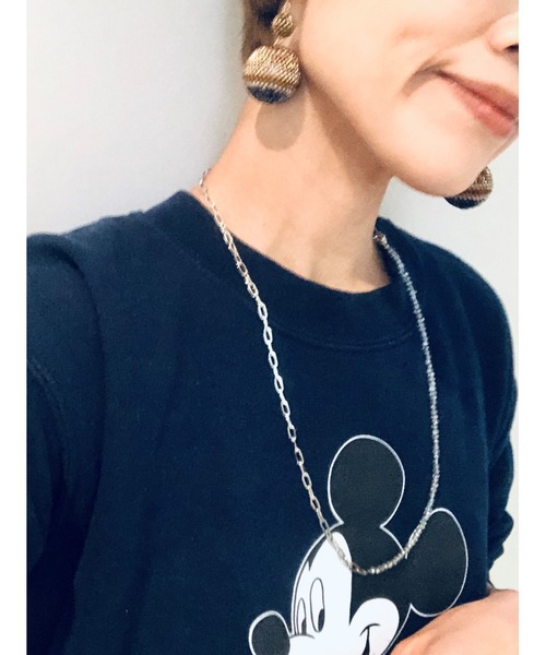 ulu(ウル)の「beads&chain 4way necklace(ネックレス・レディース・シルバー/ゴールド・FREE)」の13枚目の写真