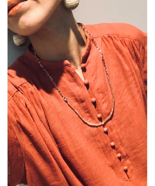 ulu(ウル)の「beads&chain 4way necklace(ネックレス・レディース・シルバー/ゴールド・FREE)」の10枚目の写真