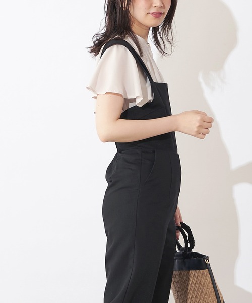 natural couture(ナチュラルクチュール)の「プチプラケープカラーブラウス(シャツ/ブラウス・レディース・オフホワイト/ミント/その他1/その他2/ライトベージュ・FREE)」の12枚目の写真