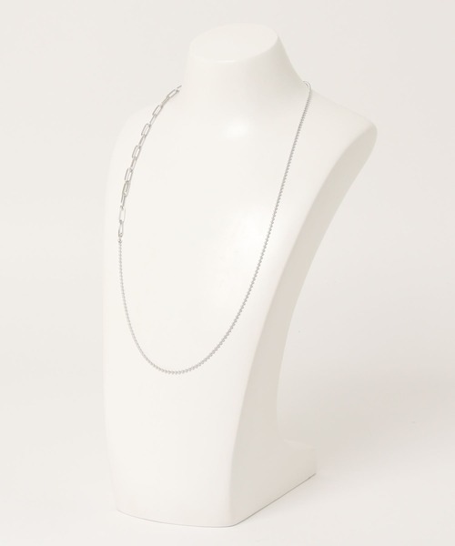 LOUNGEDRESS(ラウンジドレス)の「スライドコンビチェーンネックレス(ネックレス・レディース・ゴールド/シルバー・FREE)」の8枚目の写真