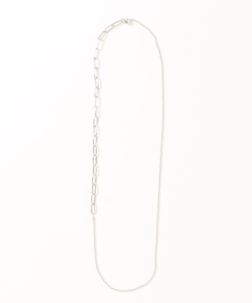 LOUNGEDRESS(ラウンジドレス)の「スライドコンビチェーンネックレス(ネックレス・レディース・ゴールド/シルバー・FREE)」の6枚目の写真