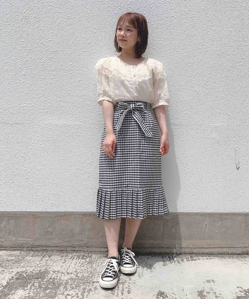 Clice de Paris(クリシェドゥパリス)の「K/チュールレース重ね衿ブラウス(シャツ/ブラウス・レディース・オフホワイト/アイボリー・ONESIZE)」の7枚目の写真