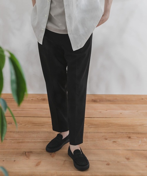 URBAN RESEARCH DOORS(アーバンリサーチドアーズ)の「コンフォートトラウザー(その他パンツ・メンズ・ネイビー/ブラック/グレー/モカ・40/38)」の22枚目の写真