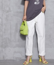 GRAND' AMOUR（グランダムール）の「＜大きいサイズ＞ボーイフレンドデニムパンツ GEVS.（デニムパンツ）」