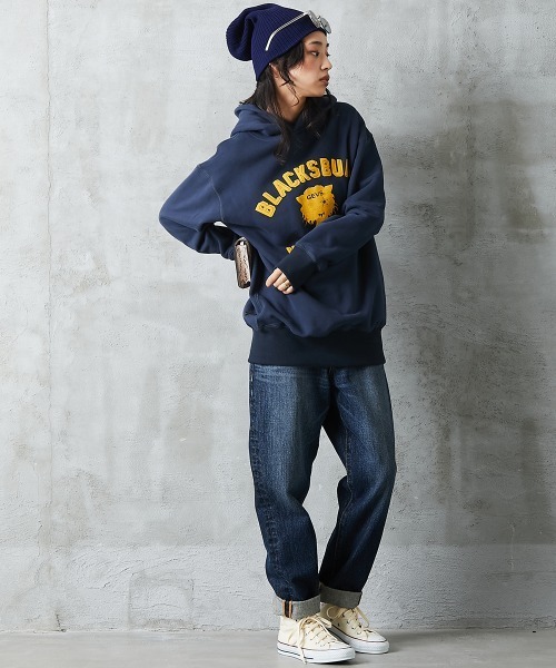 GEVS.(ジェイヴィス)の「<大きいサイズ>ボーイフレンドデニムパンツ GEVS.(デニムパンツ・レディース・ネイビー系/ブルー系/ホワイト系・80/106/114/96/84/92/88/122/98)」の10枚目の写真