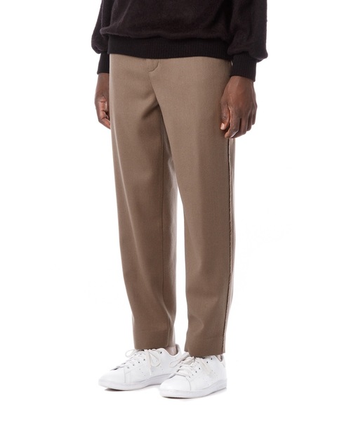 Sandinista（サンディニスタ）の「Wool-Flannel Stretch Slacks / フラネルウールストレッチスラックス（スラックス・メンズ・ブラック/ベージュ系その他・SMALL/MEDIUM/LARGE）」の19枚目の写真