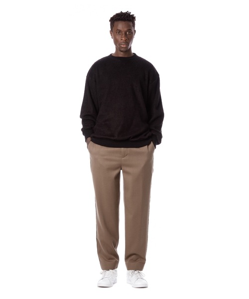 Sandinista（サンディニスタ）の「Wool-Flannel Stretch Slacks / フラネルウールストレッチスラックス（スラックス・メンズ・ブラック/ベージュ系その他・SMALL/MEDIUM/LARGE）」の12枚目の写真