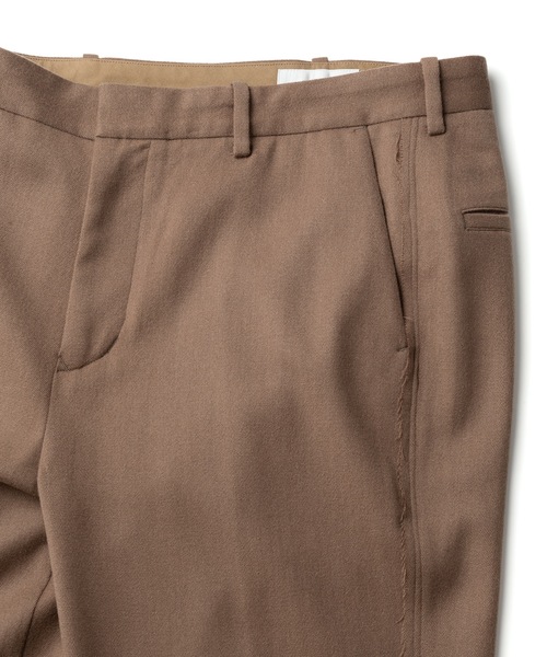 Sandinista（サンディニスタ）の「Wool-Flannel Stretch Slacks / フラネルウールストレッチスラックス（スラックス・メンズ・ブラック/ベージュ系その他・SMALL/MEDIUM/LARGE）」の13枚目の写真