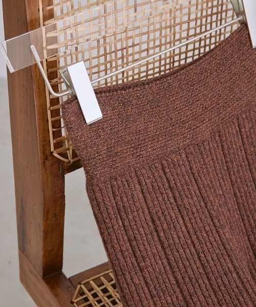 TODAYFUL(トゥデイフル)の「TODAYFUL(トゥデイフル) "Randomrib Knit Pants"ランダムリブニットパンツ/12120721(その他パンツ・レディース・ベージュ/チョコ・38/36)」の15枚目の写真