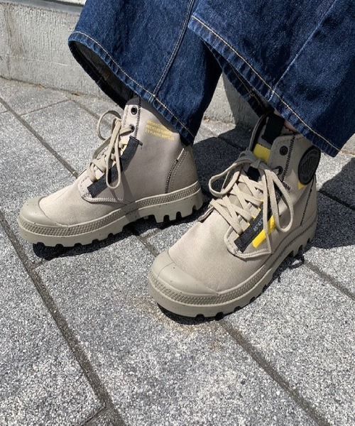 PALLADIUM（パラディウム）の「PALLADIUM/パラディウム PAMPA HI RE-CRAFT/パンパ ハイ リクラフト（スニーカー・メンズ・ブラック/ブラウン/ホワイト/ブラック系その他/ベージュ/ホワイト系その他・22.5cm/24.5cm/24cm/26.5cm/23.5cm/23cm/25.5cm/27.5cm/27cm/25cm/26cm/28cm）」の11枚目の写真