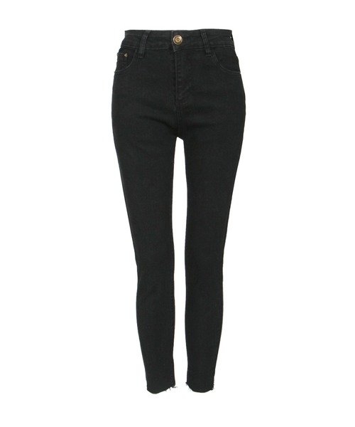 Julia Boutique（ジュリアブティック）の「ハイライズカットオフデニムパンツ/21520（デニムパンツ・レディース・ブラック/ネイビー/グレー/ブルー・LL/3L/S/M/L）」の9枚目の写真